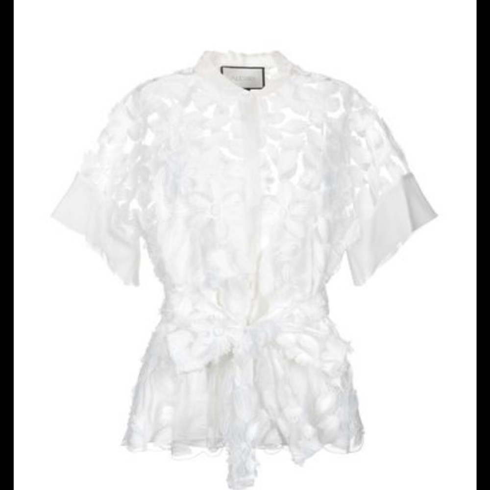 Alexis floral lace top